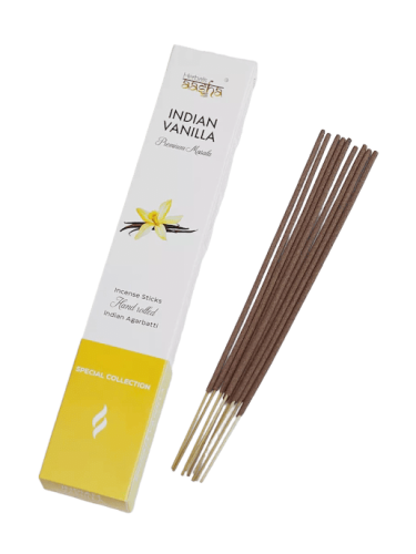 Благовония Indian Vanilla Premium Masala (Индийская Ваниль), 10 шт, Aasha Herbals